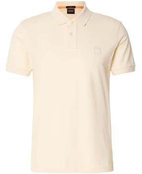 Polokošele s krátkym rukávom BOSS  Slim Fit Passenger Polo Shirt Open Yellow