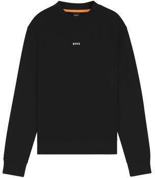Mikiny BOSS  Relaxed Fit WeSmallcrew Sweatshirt Black