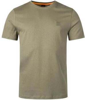 Tričká s krátkym rukávom BOSS  Tales T-Shirt Open Green