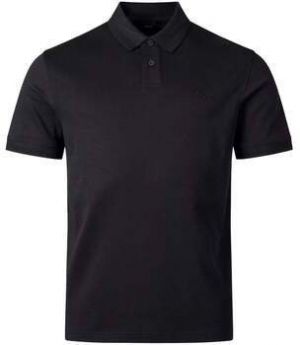 Polokošele s krátkym rukávom BOSS  Pe Interlock Polo Shirt Black