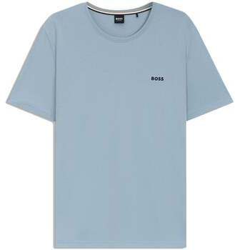 Tričká s krátkym rukávom BOSS  Mix   Match T-Shirt Light Blue