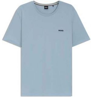 Tričká s krátkym rukávom BOSS  Mix   Match T-Shirt Light Blue