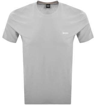 Tričká s krátkym rukávom BOSS  Mix   Match T-Shirt Light Grey
