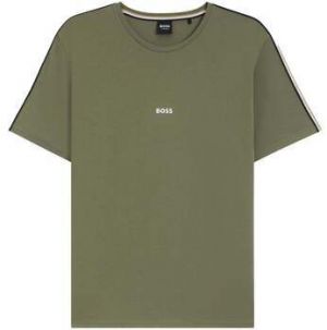 Tričká s krátkym rukávom BOSS  Lightweight Unique T-Shirt Green