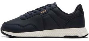 Nízke tenisky BOSS  Titanium Runn Trainers Dark Blue