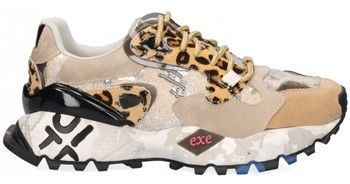 Módne tenisky Exé Shoes  EXÉ 134-10 - Leopard/Taupe