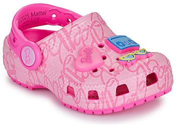 Nazuvky Crocs  Mattel Pink Barbie Cls Clg T