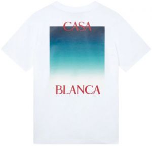 Tričká s krátkym rukávom Casablanca  MF24-JTS-001-16-EX-CE