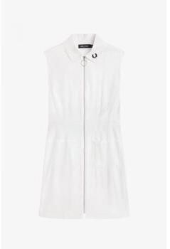 Krátke šaty Fred Perry  ZIP-THROUGH SHIRT DRESS