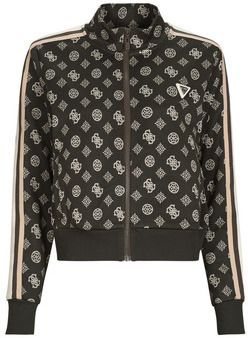 Mikiny Guess  PEONY TAPED FULLZIP SWEATSHIRT
