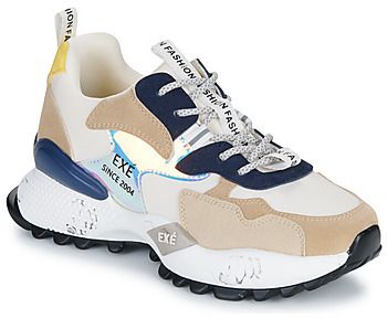 Nízke tenisky Exé Shoes  19V03-1-PU-BEIGE-BLACK