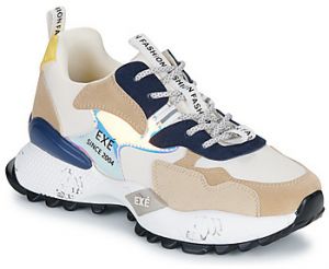 Nízke tenisky Exé Shoes  19V03-1-PU-BEIGE-BLACK