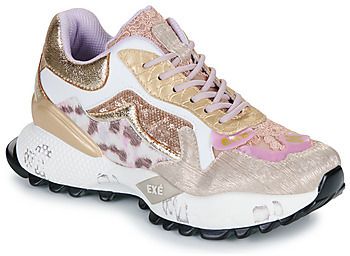 Nízke tenisky Exé Shoes  D190608-13-PU-BEIGE-PINK