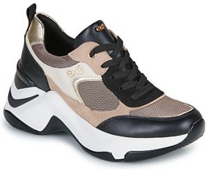 Nízke tenisky Exé Shoes  106-22WEX123-PU-BLACK-BEIGE