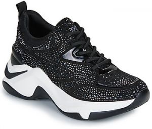 Nízke tenisky Exé Shoes  106-52EX21-STRASS-BLACK-WHITE