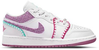 Módne tenisky Nike  Jordan 1 Low White Light Bordeaux (GS)