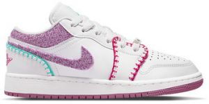 Módne tenisky Nike  Jordan 1 Low White Light Bordeaux (GS)
