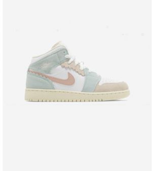 Módne tenisky Nike  Jordan 1 Mid SE Pink Oxford (GS)