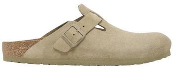 Módne tenisky BIRKENSTOCK  Boston Suede Faded Khaki