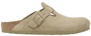 Módne tenisky BIRKENSTOCK  Boston Suede Faded Khaki