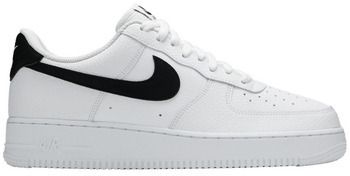 Nízke tenisky Nike  Air Force 1 Low '07 White Black Pebbled Leather