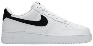 Nízke tenisky Nike  Air Force 1 Low '07 White Black Pebbled Leather