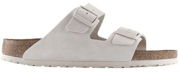 Šľapky BIRKENSTOCK  Arizona Soft Footbed Suede Antique White