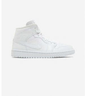 Členkové tenisky Nike  Air Jordan Mid Triple White (2022) (Women's)