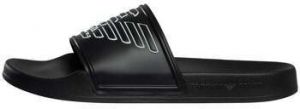 športové šľapky Emporio Armani  Eagle Slides Black/White