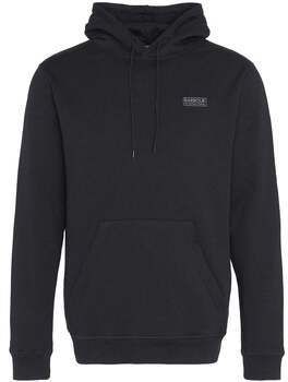 Mikiny Barbour  Small Logo Hoodie Black/Pewter