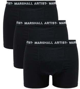 Boxerky Marshall Artist  3 Pack Boxer Shorts Black
