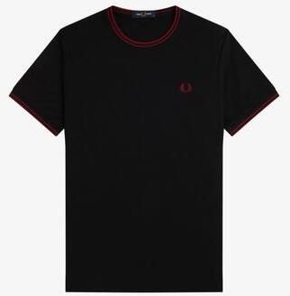 Tričká s krátkym rukávom Fred Perry  TWIN TIPPED