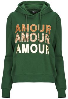 Mikiny Only  ONLMAIA L/S BELIEVE HOOD