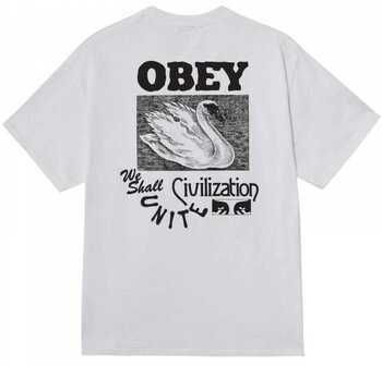 Tričká s krátkym rukávom Obey  civilization