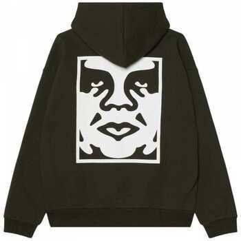 Mikiny Obey  Bold icon extra heavy hood