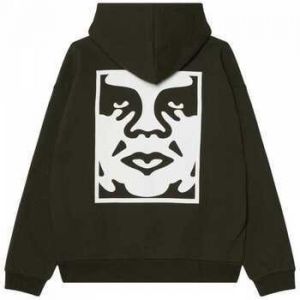 Mikiny Obey  Bold icon extra heavy hood