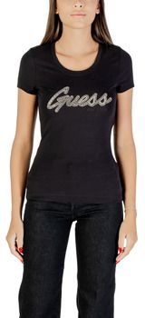 Tričká s krátkym rukávom Guess  SS LOGO HOT FIX TEE W5YI16 J1314