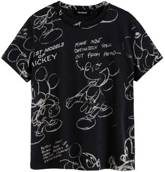 Tričká s krátkym rukávom Desigual  TS_MICKEY SKETCH 25WWTK03