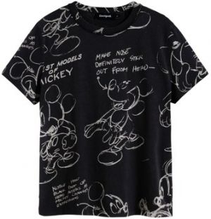 Tričká s krátkym rukávom Desigual  TS_MICKEY SKETCH 25WWTK03