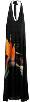 Dlhé šaty Desigual  SWIM_COLIBRÍ DRESS 25SWMW11