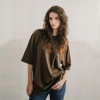 Mikiny Mirakaya  Kigen T-shirt - Kaki