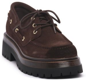 Námornícke mokasíny Steve Madden  DETROIT BROWN SUEDE