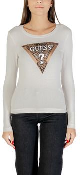 Tričká s dlhým rukávom Guess  LS CN LEO TRIANGLE TEE W5BI75 J1314