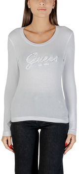 Tričká s dlhým rukávom Guess  CN LS EMBRO SCRIPT LOGO TEE W5YI26 J1314