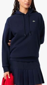 Mikiny Lacoste  OVERSIZED FLEECE HOODIE