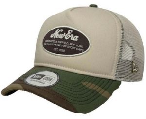 Šiltovky New-Era  OVAL PATCH CREAM 9FORTY E-FRAME TRUCKER