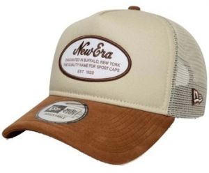 Šiltovky New-Era  CASQUETTE OVAL PATCH SUEDE TRUCKER