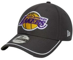Šiltovky New-Era  LA LAKERS NBA PIPING DARK GREY 9FORTY