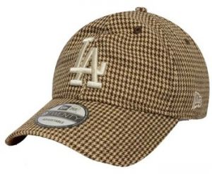 Šiltovky New-Era  LA DODGERS MLB HOUNDSTOOTH BROWN 9TWENTY