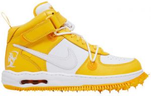 Členkové tenisky Nike  Air Force 1 Mid SP Off-White Varsity Maize